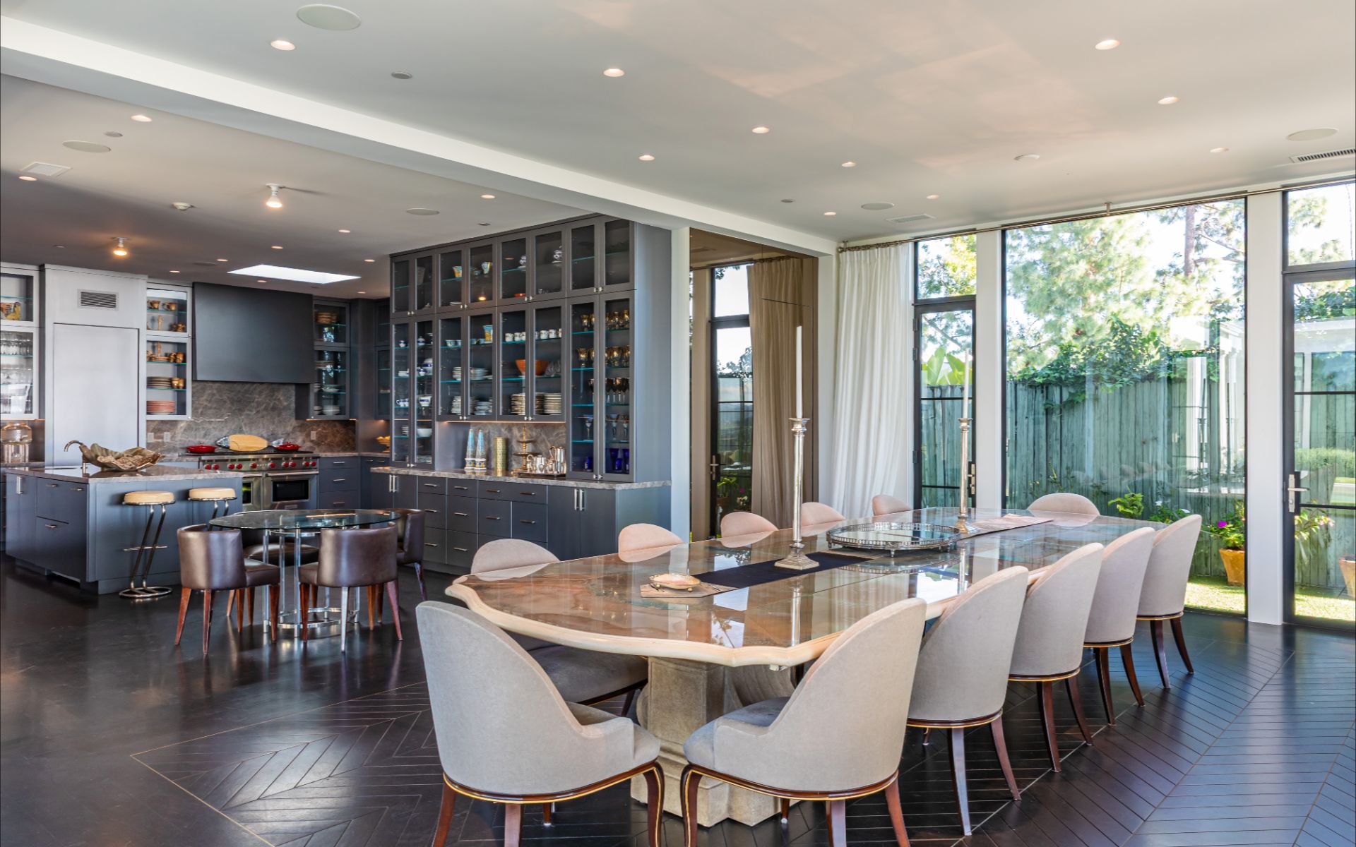 Kitchen and family dining