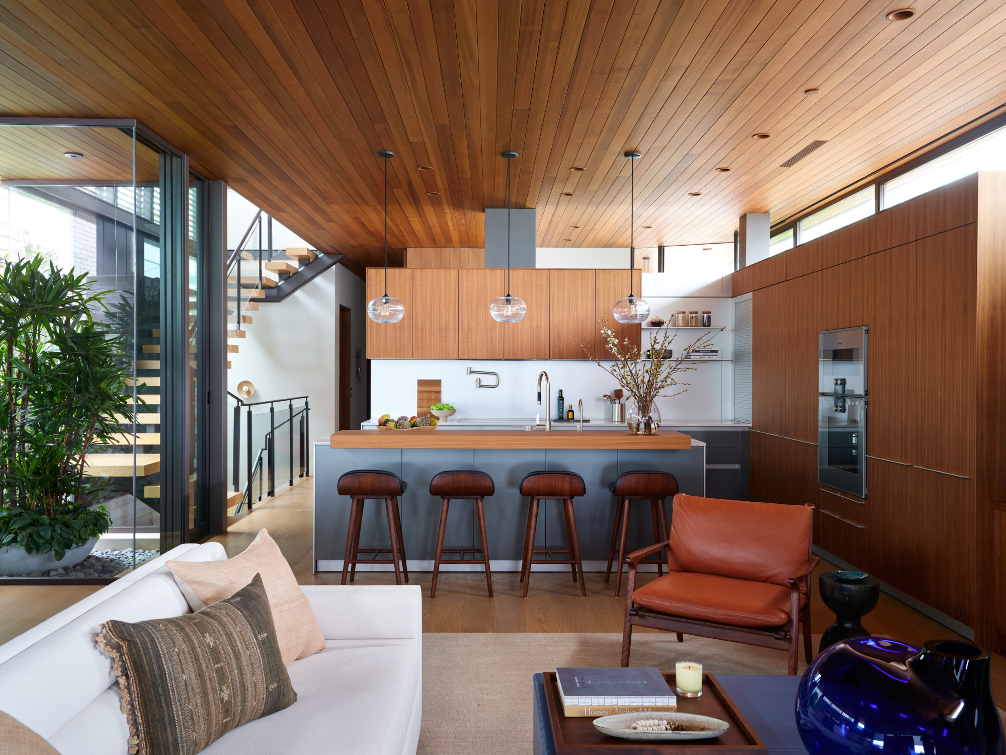 Kitchen and living space
